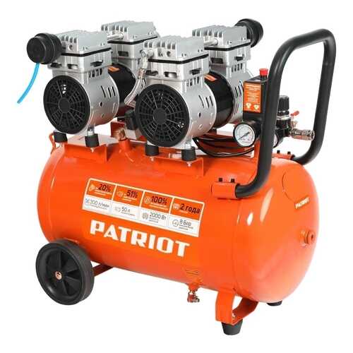 Компрессор Patriot поршневой безмасляный WO 50-300