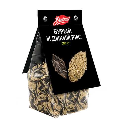 Смесь Bravolli бурый и дикий рис 350 г