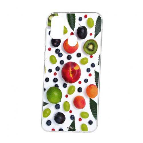 Чехол Kruche Samsung Galaxy M30S Print Fruits