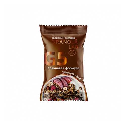 Завтрак готовый гранола Гречневая формула Granola.Lab 60 г