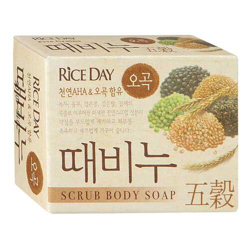 Косметическое мыло CJ Lion Rice Day с экстрактом пяти злаков 100 г