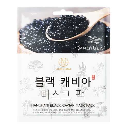 Маска для лица HANIxHANI Black Caviar Mask Pack 25 мл