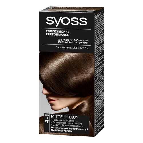 Краска для волос Syoss Color 4-1 Каштановый