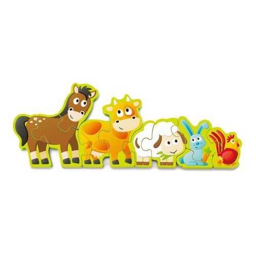 Пазл Числа и животные Hape E1628_HP