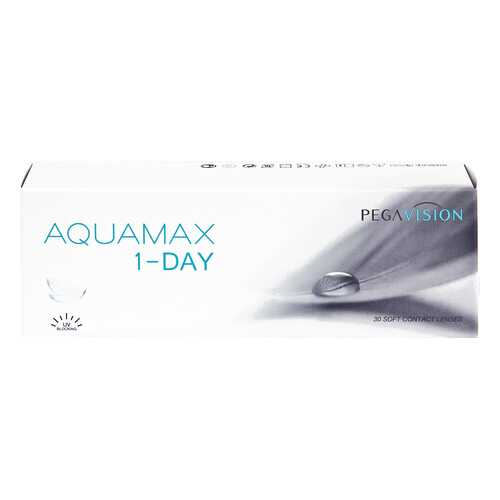 Контактные линзы AQUAMAX 1-DAY 30 линз R 8,6 -1,50