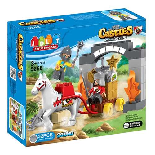 Конструктор Castles (звук), 32 детали JDLT