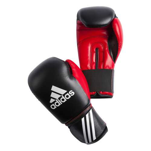 Боксерские перчатки Adidas Response черные 10 унций
