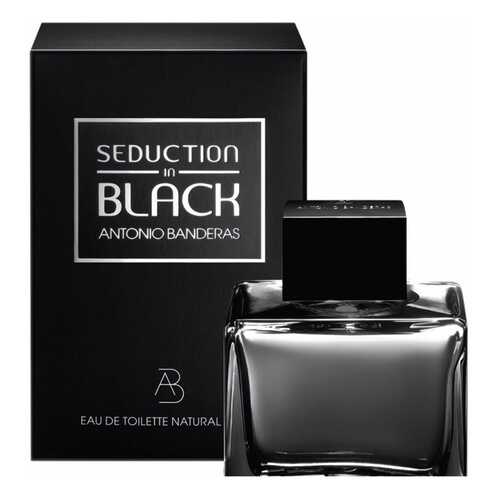 Туалетная вода Antonio Banderas Seduction In Black 100 мл