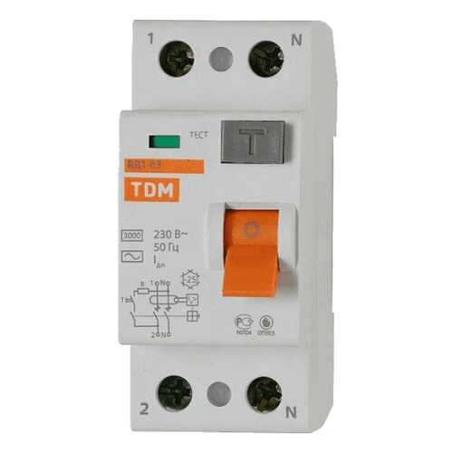 УЗО TDM SQ0203-0010
