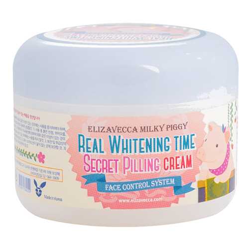Пилинг для лица Elizavecca Milky Piggy Real Whitening Time Secret Peeling Cream 100 г