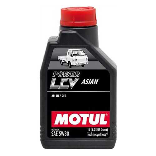 Моторное масло Motul Power LCV Asian 5W-30 1л