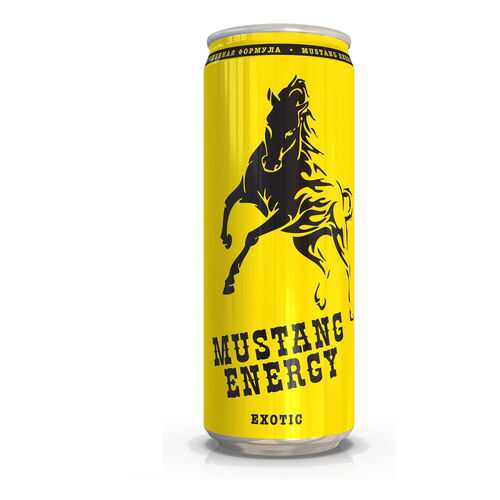 Mustang Energy Энергетический напиток Mustang Energy, Exotic, 0,5