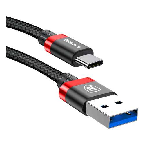 Кабель Baseus Golden Belt Type-C 1m Black/Red