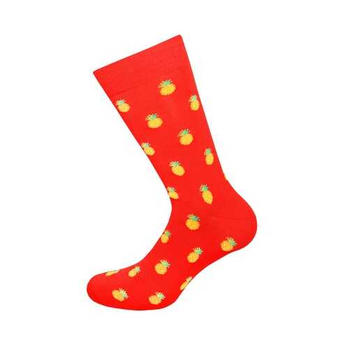 Носки мужские LUI Pineapple (с.) красные 41-44