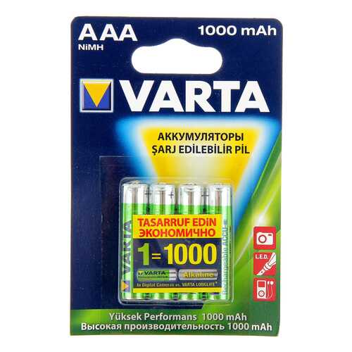 Аккумуляторная батарея VARTA RECHARGE ACCU POWER 5703 4 шт