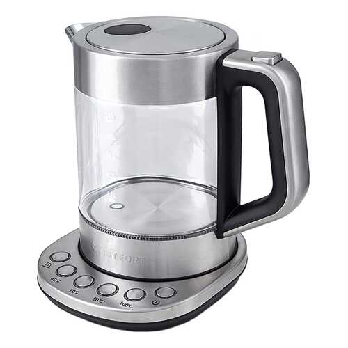 Чайник электрический Kitfort KT-616 Silver/Black