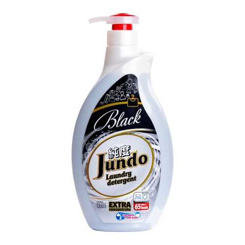 Концентрированный гель Jundo black для стирки черного белья 65 стирок 1 л