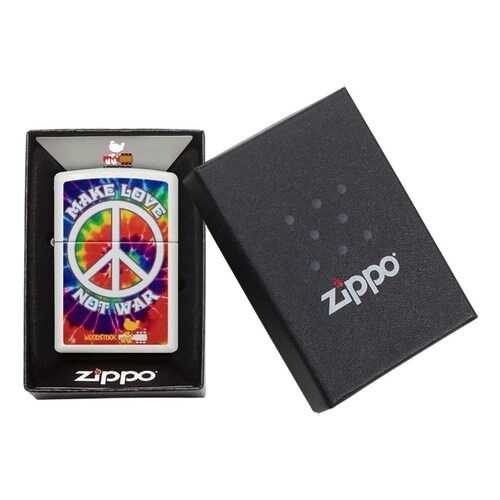 Зажигалка Zippo Woodstock White Matte