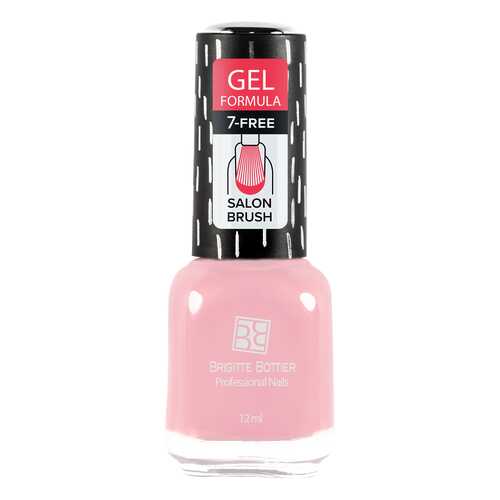 Лак с гелевым эффектом Brigitte Bottier Gel Formula тон 68 розовый беж, 12 мл