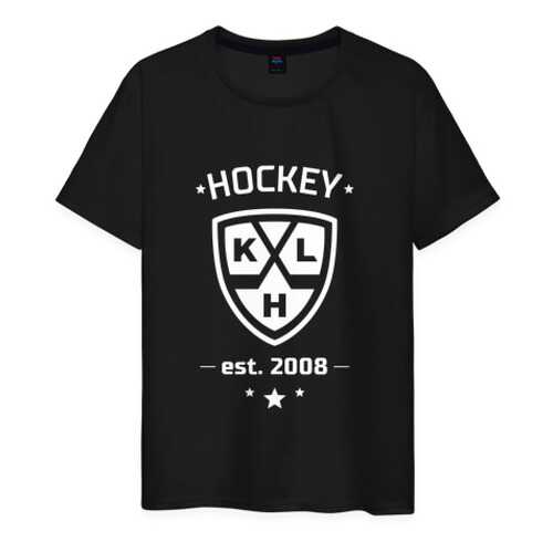 Футболка мужская ВсеМайки 1528417 черная XXXL