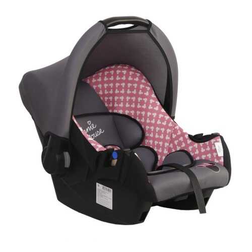 Автокресло Siger Disney Baby Минни Маус ромб розовый