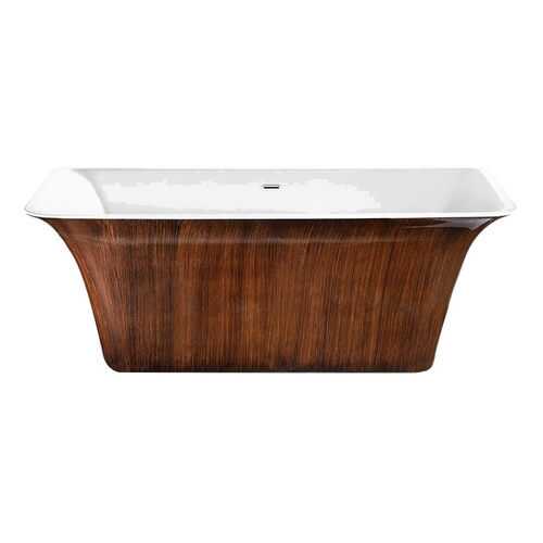 Акриловая ванна Lagard EVORA Brown Wood 160х77 см