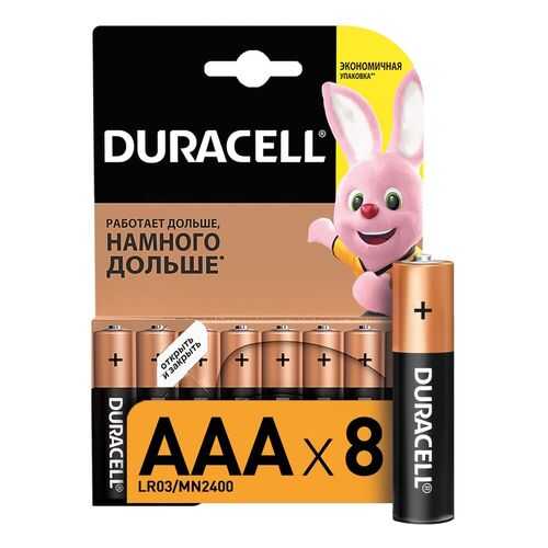 Батарейка Duracell LR03-8BL Basic