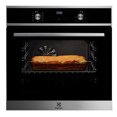 Встраиваемый электрический духовой шкаф Electrolux OEF5H70X Silver/Black