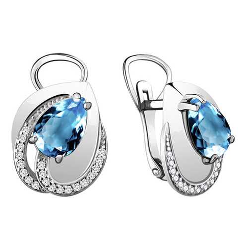 Серьги Aquamarine 4478705А.5