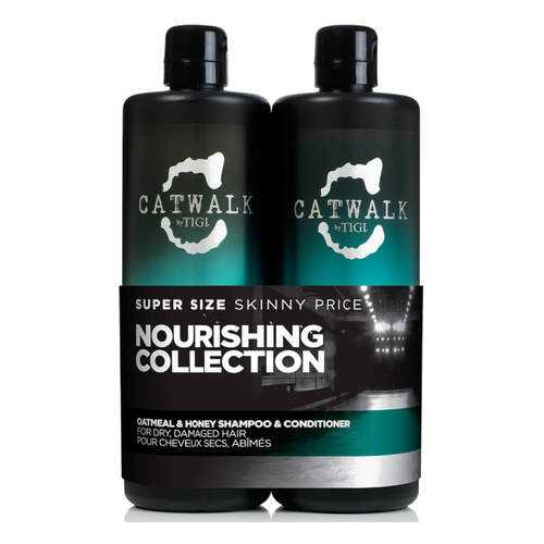 Набор TIGI Catwalk Oatmeal & Honey для питания сухих и ломких волос, 2*750 мл