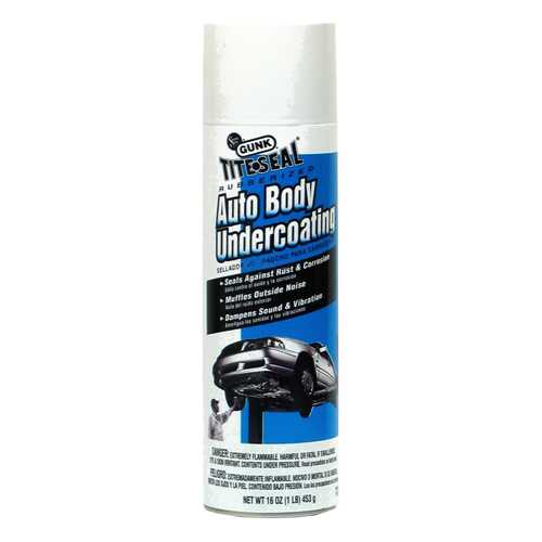 Антикор-грунтовка с резиной GUNK Tite Seal Rubberized Undercoating (453гр)