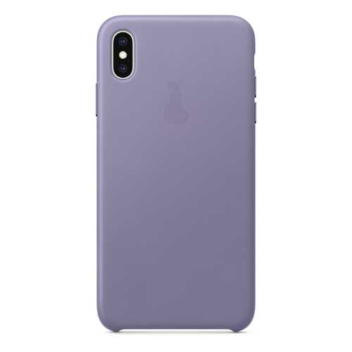 Чехол Leather Case для iPhone X/XS, LCIPXXS-08-LILA
