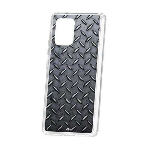 Чехол Kruche Samsung Galaxy S10 Lite Print Сталь