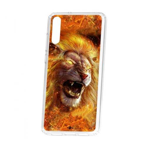 Чехол Kruche Huawei P20 Print Лев