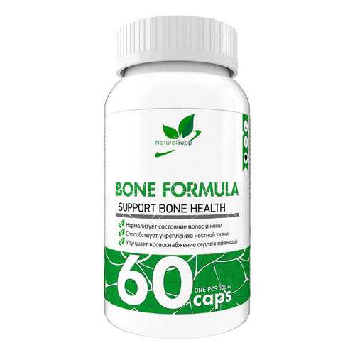 Добавка Кальций магний цинк NaturalSupp Bone Formula капсулы 60 шт.