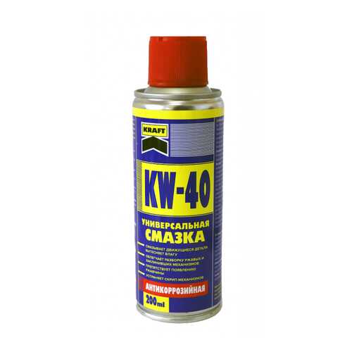 Смазка универсальная KRAFT KW-40 200 мл