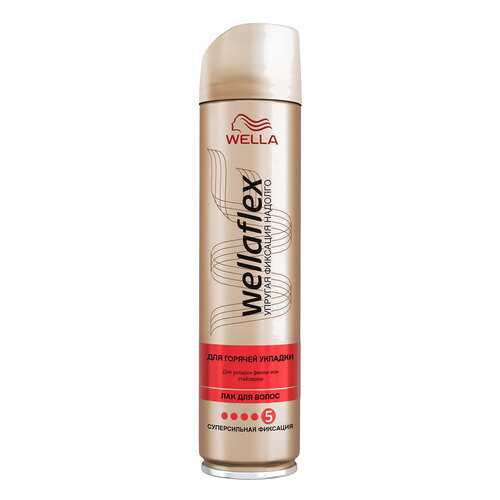 Лак для волос Wella Wellaflex Для горячей укладки 250 мл