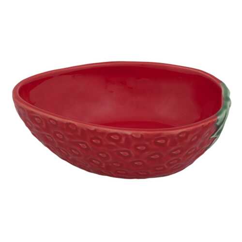 Салатник овальный Bordallo Pinheiro Strawberries 13,5x11x4 см