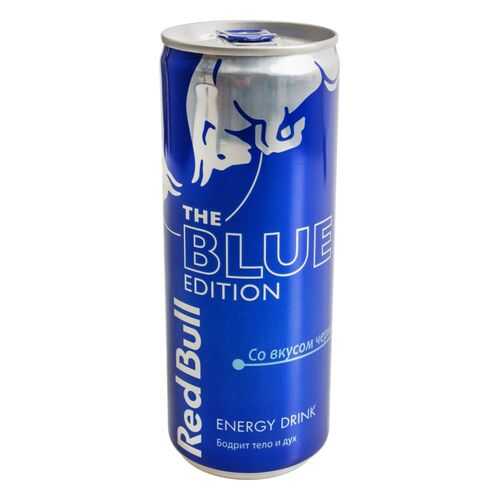 Напиток энергетический Red Bull со вкусом черники жестяная банка 0.25 л
