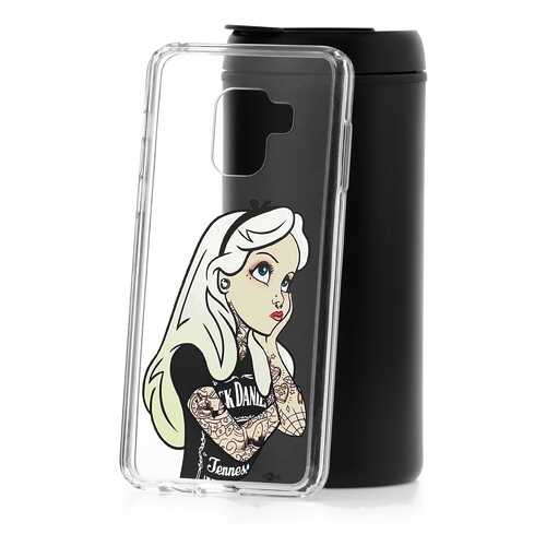 Чехол Samsung Galaxy A8 2018 (A530) Kruche Print Tattoo Girl
