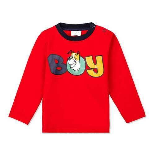 Лонгслив детский PlayToday, цв. красный, р-р 86