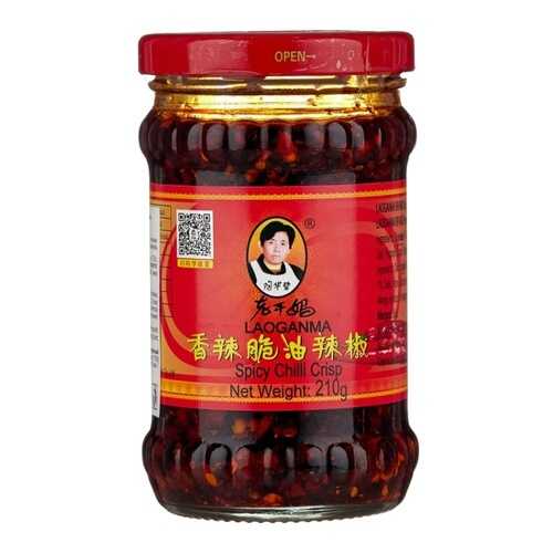 Соус Lao Gan Ma острый с хрустящим перцем чили 210 г