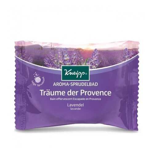 Соль для ванн с Kneipp Лавандой шипучие таблетки