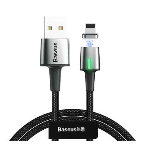 Кабель Baseus Zinc Magnetic Cable USB - Lightning 1м Black