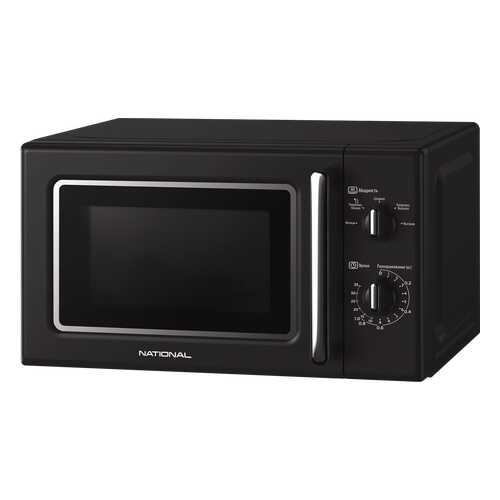 Микроволновая печь соло NATIONAL NK-MW235M20 Black