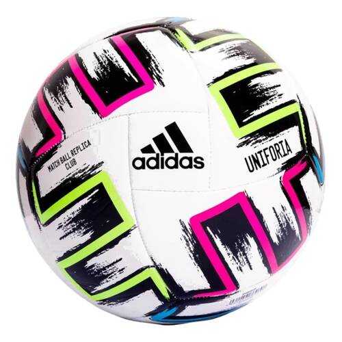 Мяч футбольный Adidas Uniforia Club, 5, белый, любительский, машинная сшивка