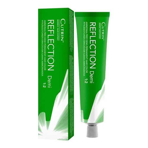 Краска для волос Cutrin Reflection Demi 1.0 Черный 60 мл