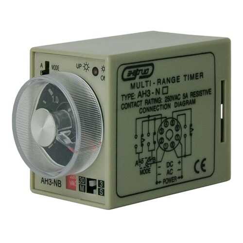 Реле времени 220V AH3-NB (3s - 30 min) AC Энергия