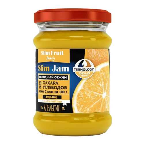 Джем Slim Fruit Family апельсин 250 г