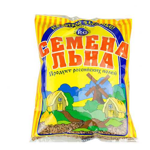 Льна семена 200 г, т. з. Василева Слобода (пакет)